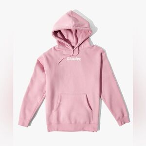 Glossier Original Pink Hoodie